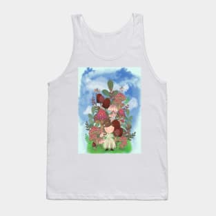 Mushroom forest girl Tank Top